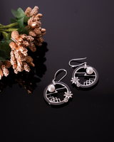 Kyra Moonlit Pearl Hoops
